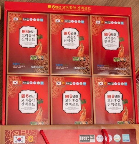 Nước Hồng Sâm SMS BIO PHARM Hàn Quốc –Korea Red Ginseng Liquid Gold